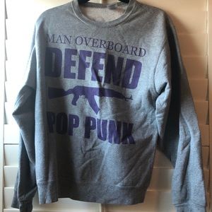 Man Overboard Men's Gray Sweater